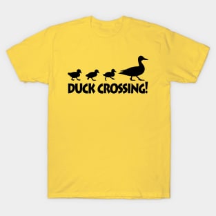 Duck Crossing! Duck and Ducklings T-Shirt